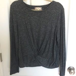 Gray long sleeve